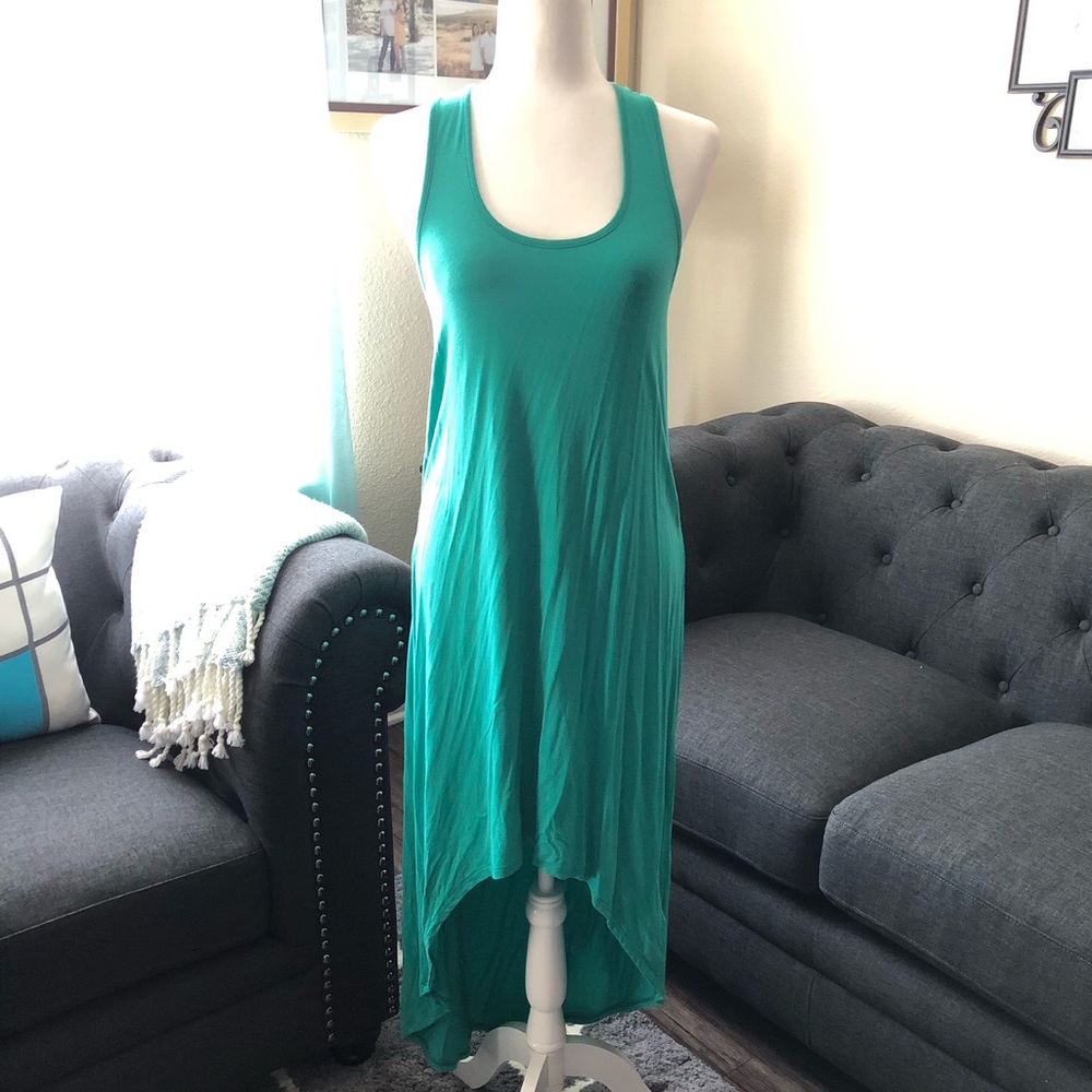 F21| Teal Maxi Dress